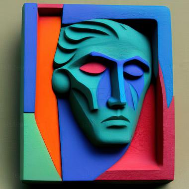 3D model Alexej von Jawlensky (STL)